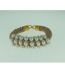 צמיד פנינים