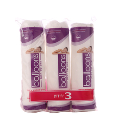 בלונס פדים להסרת איפור שלישיה