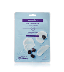 בלונס מסכת פטל שחור