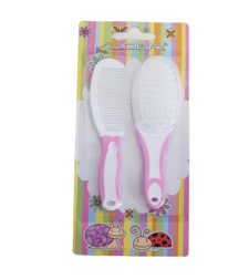 סט מסרקים - ורוד