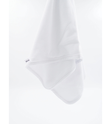 שמיכת קיץ לעגלה\עריסה | לבן שלג