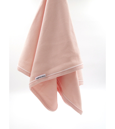 שמיכת קיץ לעגלה\עריסה | ורוד בייבי