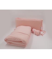 סט מלא לעריסה | ורוד בייבי BASIC