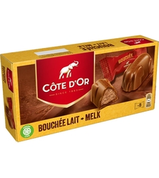 COTE D'OR - שוקולד חלב ממולא קרם פרלין עם אגוזים ושקדים