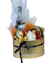 Golden Heart Chocolate Box of Love