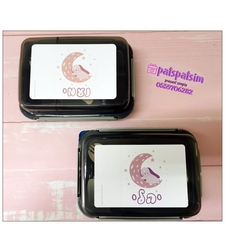 קופסת אוכל מחולקת עם מיתוג 