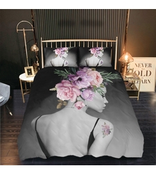 מצעי אישה פרחינית 160/200