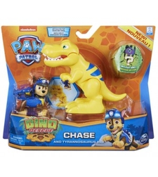 מפרץ ההרתקאות-דמות עם דינוזאור צ'ייס