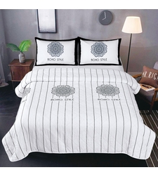 מצעי בוהו סטייל פסים 180/200