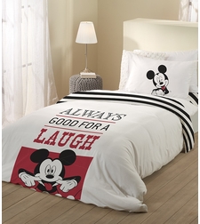 סט מצעים 90/200 - דגם LAUGH