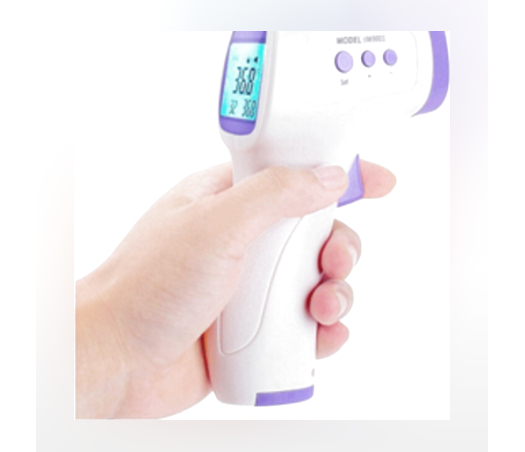 מד חום למצח ללא מגע אינפרה-רד 