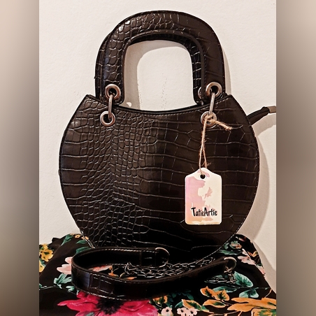 Saddle Croco Bag