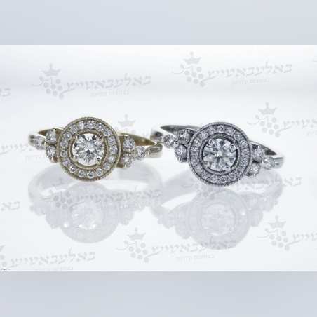 טבעת יהלום B10