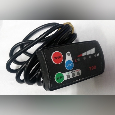 צג 790 36V  מתאים לרוב סוגי האופניים 