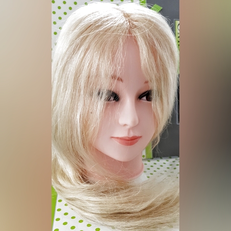 בובת עבודה שיער טיבעי