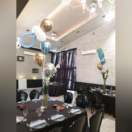 סידורי שולחן בלוני כרום