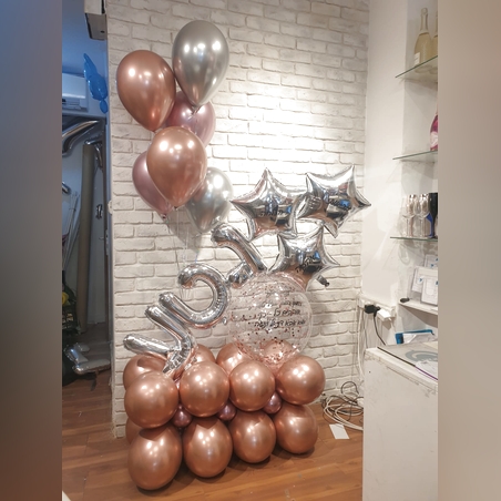 זר מפואר + שם 109