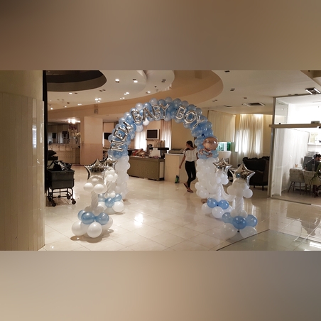 כניסה מפוארת קשת + עמודים