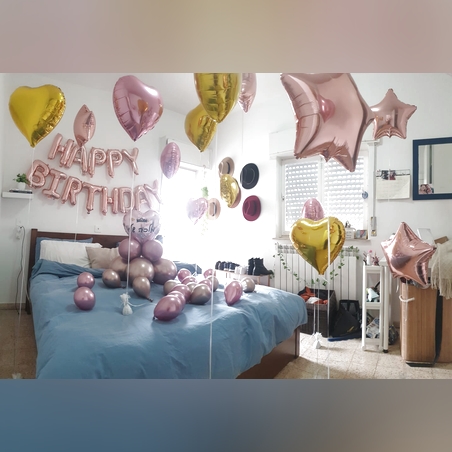 חדר יומהולדת לבבות מושלם