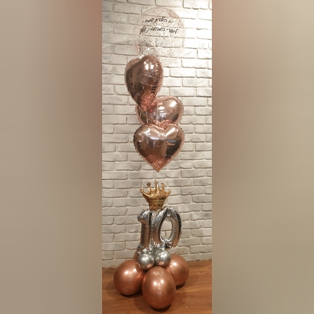 זר יומולדת 123