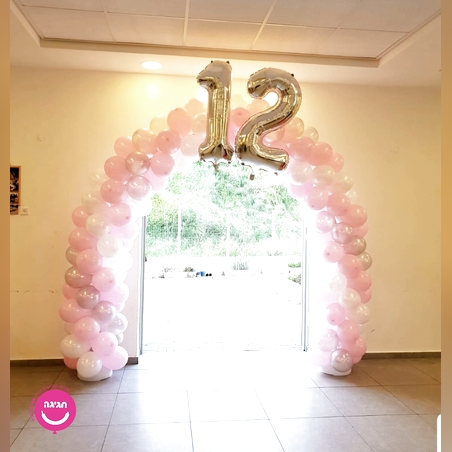 קשת בת מצווה מספרים