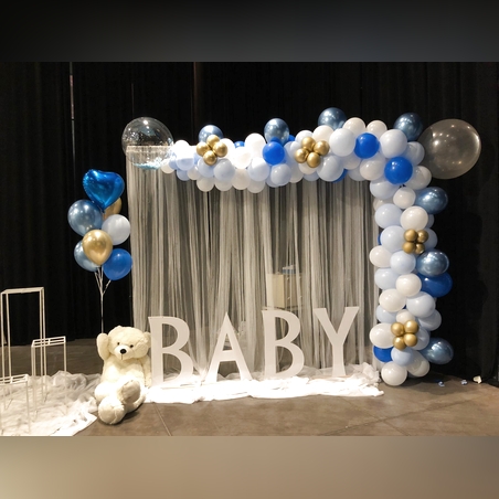 עיצוב בלונים אורגני ר'