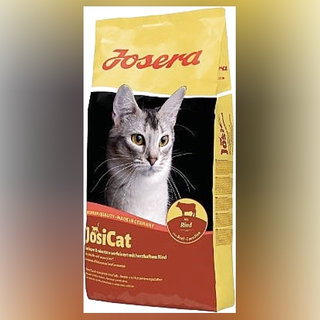 מזון לחתול בוגר ג'וסרה ג'וסיקט בקר 18 ק