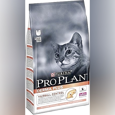 פרו פלאן אנטי היירבול לטיפוח והפרווה סלמון 3 ק