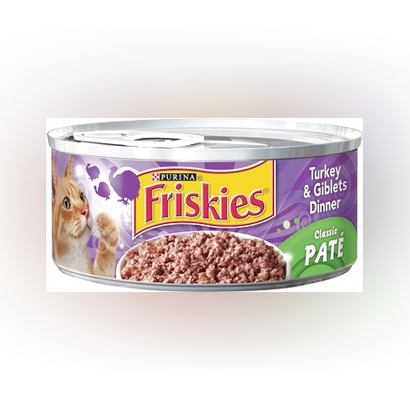 שימורי פריסקיז עוף והודו לחתול 156 גרם