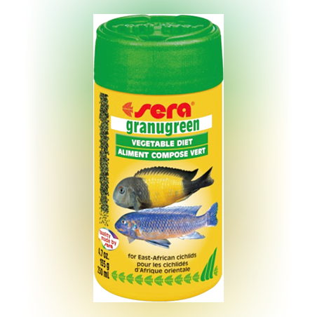 סרה גרנוגרין אוכל לציקלידים גרגרים שוקעים 135 גר'