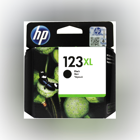 ראש דיו מקורי HP 123XL שחור 