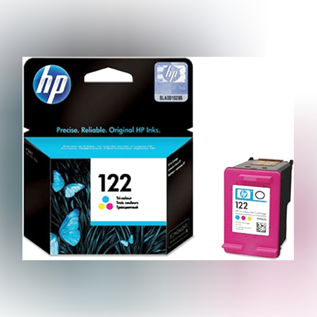 ראש דיו מקורי HP 122 צבעוני