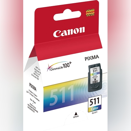 ראש דיו מקורי CANON 511 צבעוני