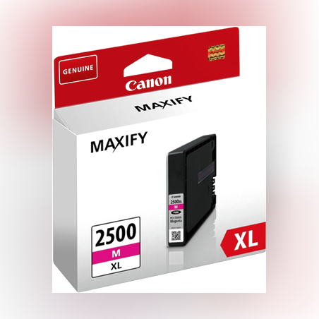 ראש דיו מקורי CANON 2500XL אדום