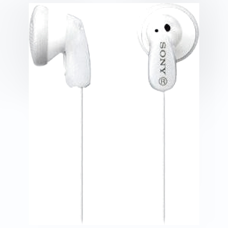 אוזניות IN-EAR MDRE9LP Sony בצבע לבן