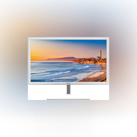 מסך מחשב צבע לבן עם רמקולים מובנים MAG Z24HDWH 23.8