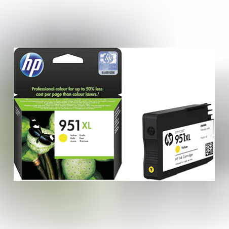 ראש דיו מקורי HP 951XL צהוב