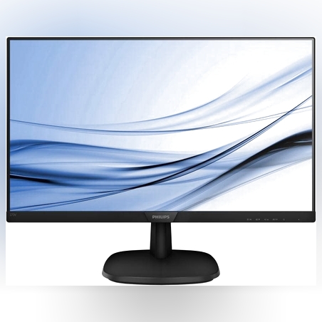 מסך מחשב עם רמקולים מובנים  PHILIPS 27