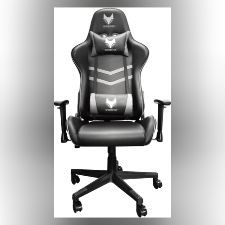 מושב גיימינג מקצועי GT EXTREME SPARKFOX GC65C שחור/אפור