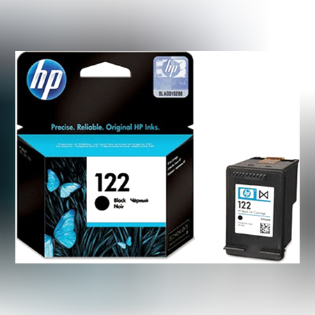 ראש דיו מקורי HP 122 שחור