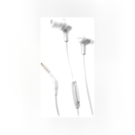 אוזניות JBL IN EAR E15 צבע לבן