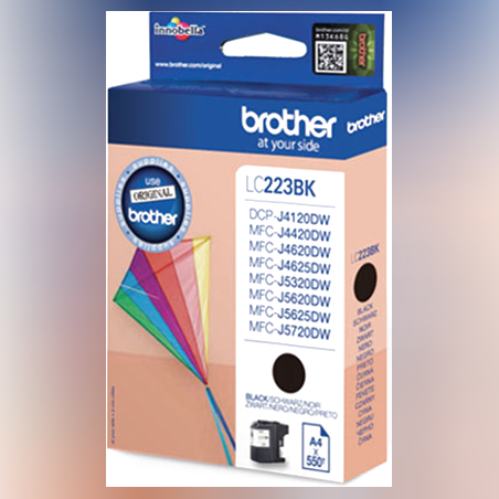 ראש דיו מקורי BROTHER 223 שחור