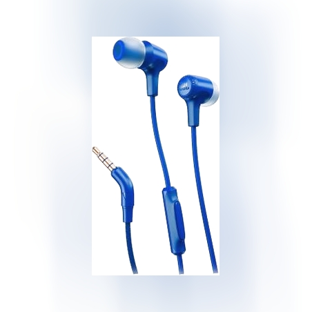 אוזניות JBL IN EAR E15 כחול