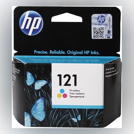 ראש דיו מקורי HP 121 צבעוני