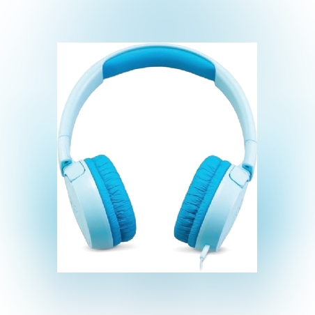 אוזניות קשת לילדים JBL JR300 צבע כחול