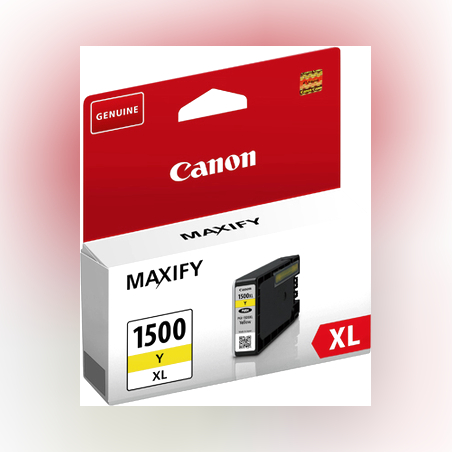 ראש דיו מקורי CANON 1500XL צהוב