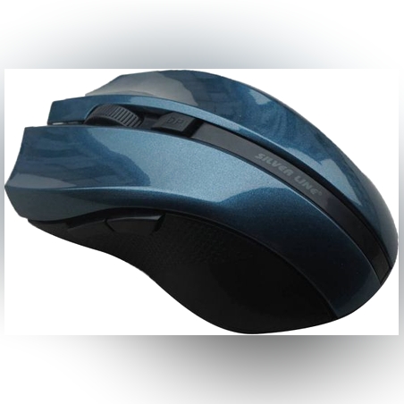עכבר אלחוטי 5 לחצנים SILVER LINE RF317 2.4GHz כחול