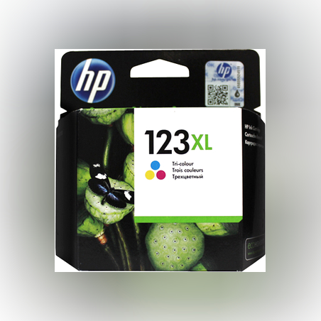 ראש דיו מקורי HP 123XL צבעוני