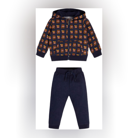 חליפת גאס לתינוקות פרנץ טרי דוב NB-24M