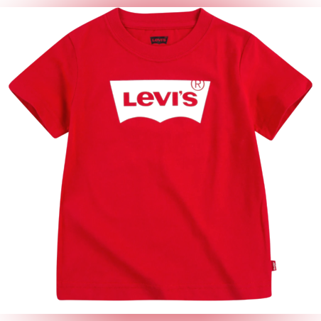 חולצת LEVIS אדומה לוגו לבן 